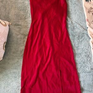 Forever 21 Vibrant Red Maxi Dress